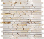  Mozaic marmură MOS Brick 2807 Golden Cream polișat 30, 5x32, 2 cm