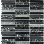  Mozaic sticlă XCM ST NB negru 29, 8x30, 4 cm