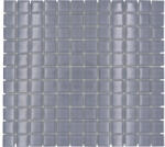  Mozaic piscină sticlă XCM 8021 gri 30, 2x32, 7 cm