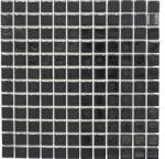  Mozaic piscină ceramic CG 144 negru lucios 30x30 cm