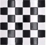 Mozaic piscină ceramic CD 200 negru/alb 30x30 cm