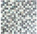  Mozaic sticlă, piatră naturală și metal XCM M840 mix gri 30, 5x32, 2 cm
