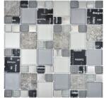  Mozaic XCM MC529 combi silver black 29, 8x29, 8 cm