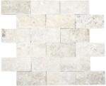  Mozaic travertin Brick Splitface Silver 30, 5x29 cm