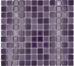  Mozaic piscină sticlă CM 4888 mix lila 30, 2x32, 7 cm