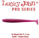 Lucky John Naluci LUCKY JOHN S-Shad Tail 2.8", 7.1cm, culoare S26, 7buc/plic (140144-S26)