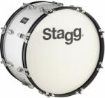 Stagg Маршов бас барабан Stagg MABD 2410 24" х 10" + палка, колан и ключ