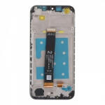 Huawei Honor 8S (rev 4.4) előlap keret, lcd kijelző és érintőpanel, fekete (utángyártott)