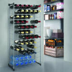 Metaltex Suport pentru sticle Bardolino, pentru 72 de sticle (430409) - furnilux Suport sticla vin