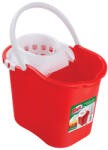 Magic clean КОФА С ЦЕДКА magic clean ОВАЛ 16л ЧЕРВЕНА (hcbt033)