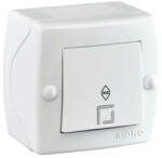 MONO КЛЮЧ СХ6 ДЕВИАТОРЕН ОТКРИТ МОНТАЖ mono octans БЯЛ СИВ (mn-104-010101-109)
