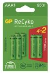 EMOS GP ReCyko NiMH Akkumulátor HR03 (AAA) 1000mAh 4+2db B2111V 4891199197826