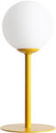 ALDEX Pinne mustár-fehér asztali lámpa (ALD-1080B14) E14 1 izzós IP20 (1080B14)