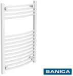 Sanica 600x1800mm Sanica Csőradiátor Fehér íves (fűrdőszobai Törölközőszárító) (san6001800-i)