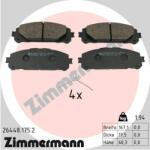 ZIMMERMANN set placute frana, frana disc ZIMMERMANN 26448.175. 2 (26448.175.2)