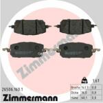 ZIMMERMANN set placute frana, frana disc ZIMMERMANN 26506.160. 1 (26506.160.1)