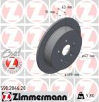 ZIMMERMANN Disc frana ZIMMERMANN COAT Z 590.2846. 20 (590.2846.20)