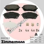 ZIMMERMANN set placute frana, frana disc ZIMMERMANN 26149.190. 2 (26149.190.2)