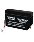 TED Electric Acumulator AGM VRLA 12V 0, 9A dimensiuni 96mm x 25mm x h 62mm cu fir TED Battery Expert Holland TED003058 (TED003058)