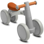 Toyz By Caretero Bicicleta de echilibru, Toyz, Fara pedale, Cadru metalic, Roti din spuma, 58 x 24 x 36 cm, 1-3 ani, Gri
