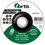 Fortis Disc de polizat inox 125x6.0mm, Fortis (4317784704908) - bricolaj-mag
