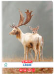 Herlitz Caiet A5 Herlitz, 48 file, 70g/mp, velin, colturi rotunjite, Motiv animals (9492470)