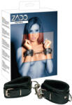 ZADO - bőr csukló bilincs (fekete) - erotikashow