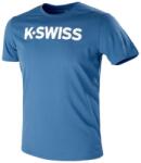 K Swiss Férfi póló K-Swiss Core Logo Tee M - brunner blue/white