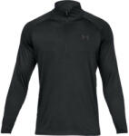 Under Armour Férfi tenisz póló Under Armour UA Tech 2.0 1/2 Zip - Fekete