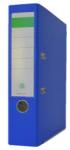  Biblioraft plastifiat PP/H 8 cm albastru (BIBDELHA)