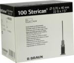 B. BRAUN Sterican inj. tű, 100db, 0, 7x40 (22GX1 1/2) - B. BRAUN