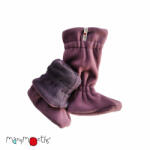 ManyMonths Botosei ajustabili ManyMonths Winter Booties pt babywearing - Dusty Grape/Grape