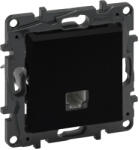 Legrand Niloé Step 863555 1xRJ11 csatlakozóaljzat, fekete (Legrand 863555) (863555)