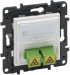 Legrand Niloé Step 863171 SC/APC optikai aljzat, fehér (Legrand 863171) (863171)