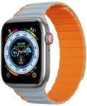 DuxDucis Curea pentru Apple Watch 1/2/3/4/5/6/7/8/SE/SE 2 (38/40/41mm) - Dux Ducis LD Series - Grey / Orange