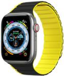 DuxDucis Curea pentru Apple Watch 1/2/3/4/5/6/7/8/SE/SE 2 (38/40/41mm) - Dux Ducis LD Series - Black / Yellow