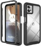  [PACHET 360] - Husa Defense360 + Folie de protectie - Motorola Moto G32 - Neagra