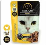 Fine Cat Adult Pouch Chicken 100gr - Беззърнен пауч с пилешко месо 100гр