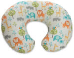 Chicco Perna alaptare Chicco Boppy 4 in 1, Peaceful Jungle (79902-8_PEACEFUL JUNGLE) - drool