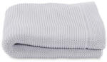 Chicco Paturica tricot pentru patuturi Chicco, Light Grey, 0luni+ (10990-8_LIGHT GREY) Lenjerii de pat bebelusi‎, patura bebelusi