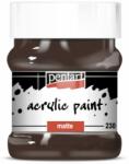 Pentart Matt sötétbarna 230 ml (3238)