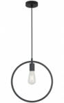 GTV Függesztett lámpa, fekete karika (Fija) (OS-FI-E27-10-DEC)
