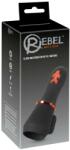 Rebel - akkus, 2 motoros makkvibrátor (fekete) - vagyaim