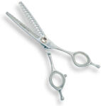 Akashi Super Cut Q60 - Foarfeca de filat dreapta dublu zimtata cu 14 de dinti 6 inch (SC-Q60)