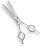Akashi Super Cut O60 - Foarfeca de filat dreapta dublu zimtata cu 27 de dinti 6 inch (SC-O60)