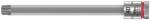 Wera Cap cheie tubulara cu functie de fixare 1/4" T40x100mm, Wera (05003372001) - bricolaj-mag Set capete bit, chei tubulare