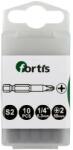 Fortis Bit 1/4" DIN3126, E6.3, PH2x50mm, 10 bucati, Fortis (4317784729024) - bricolaj-mag Set capete bit, chei tubulare