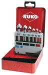RUKO Set 6 freze conice DIN 335 Ø 6.3-20.5mm HSS, Ruko (102152) - bricolaj-mag