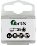Fortis Bit 1/4" DIN3126, C6.3, T30x25mm, 10 bucati, Fortis (4317784729253) - bricolaj-mag Set capete bit, chei tubulare