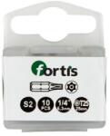 Fortis Bit 1/4" DIN3126, C6.3, T25x25mm, 10 bucati, Fortis (4317784729390) - bricolaj-mag Set capete bit, chei tubulare